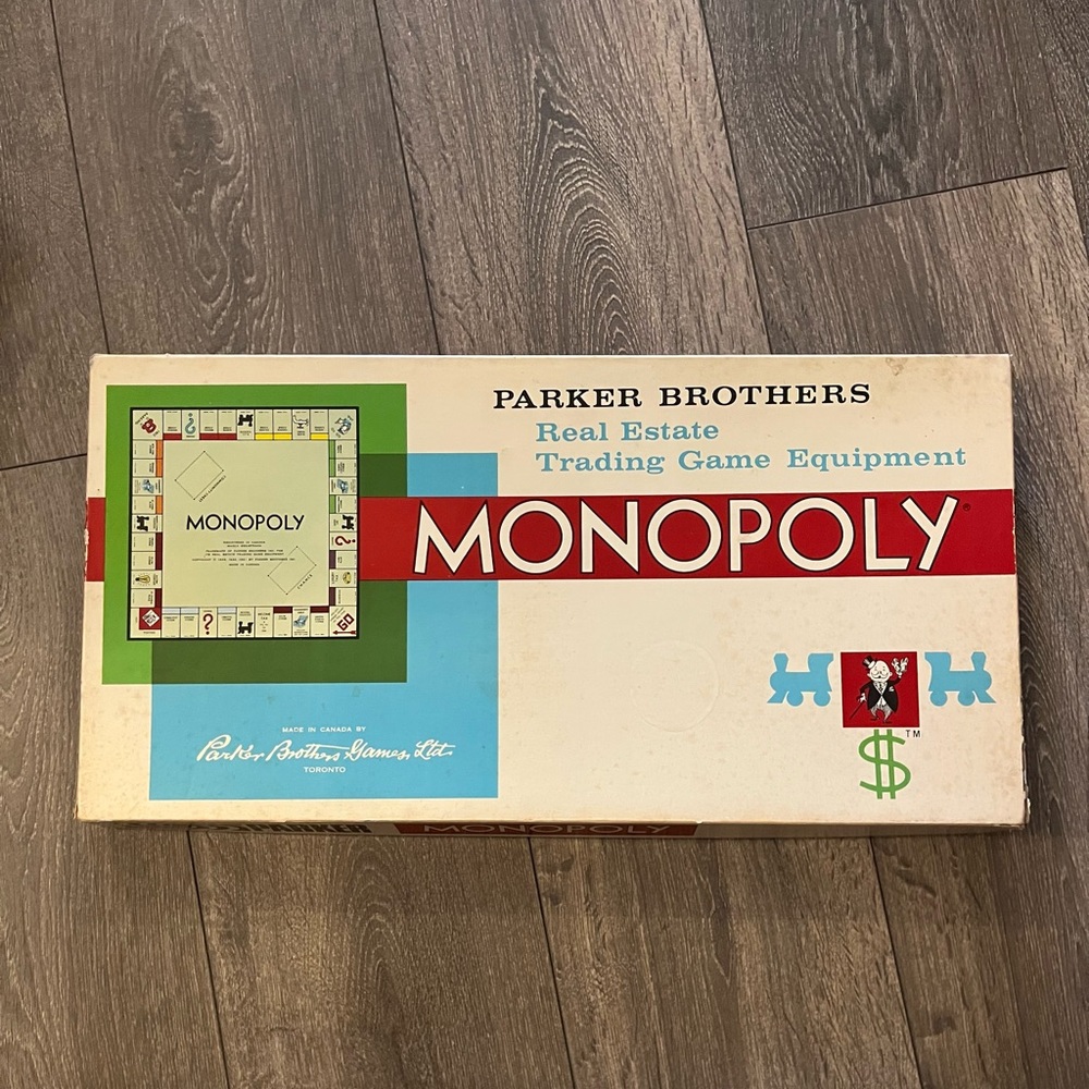 Monopoly Board Game by Parker Brothers